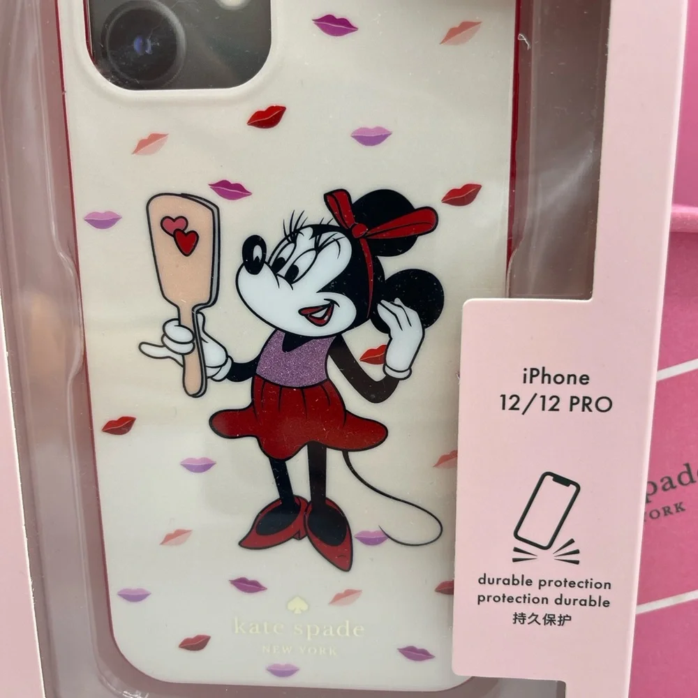 KS New York x Disney Minnie Mouse IPhone 12/2 Pro Mini Flexible Phone Case NWT